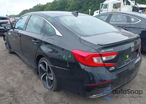 2021 Honda Accord Sport из США, поврежденный, VIN 1HGCV1F38MA070708
